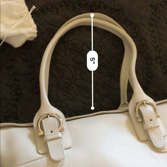 Ferragamo white leather bag - Picture 13 of 13